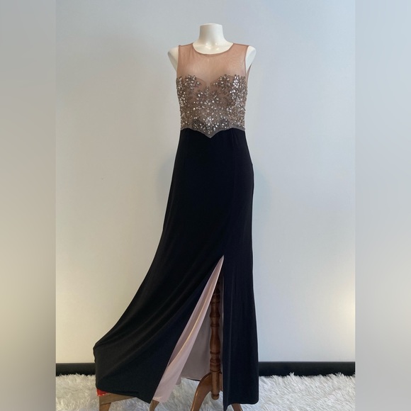 Frank Lyman Gown Evening Ball Formal Grad - Picture 6 of 8